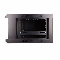 Extralink 4U 600X450 WALL-MOUNTED RACKMOUNT CABINET BLACK Rack monté sur le mur Noir