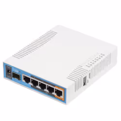 Mikrotik hAP ac, 500 Mbit/s, 10,100,1000 Mbit/s, IEEE 802.11a, IEEE 802.11ac, IEEE 802.11b, IEEE 802.11g, IEEE 802.11n, USB T ...