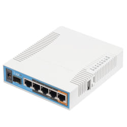 Mikrotik hAP ac 500 Mbit/s Blanc Connexion Ethernet, supportant l'alimentation via ce port (PoE)