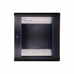 Extralink EX.7263, Rack monté sur le mur, 12U, 60 kg, Verrouillage des touches, Noir