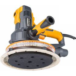 Powermat - Ponceuse plâtre à main 1400W led 360° sac et 12 disques de ponçage