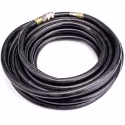 Tuyau pneumatique à air comprimé 20 Bar 10 x 17 mm raccord 3/8". Disponible en 5, 10, 15 ou 20 mètres. CARACTÉRISTIQUES : Ce  ...
