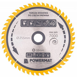 Lame de scie circulaire universelle pour bois ø 255 x 30 mm 48 dents
