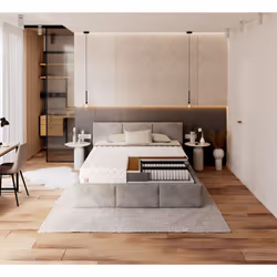 Matelas HOME est certifié par Oeko-Tex® qui assure la haute qualité de matériaux utilisés pendant la fabrication. MOUSSE POLY ...