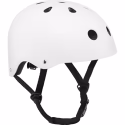 Casque vélo enfant - LIONELO - 50-56 cm - Coque ABS - Blanc