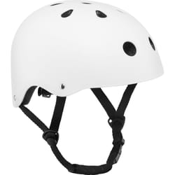 Casque vélo enfant - LIONELO - 50-56 cm - Coque ABS - Blanc