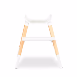 Lionelo Mona Chaise haute convertible Siège rembourré Gris, Blanc