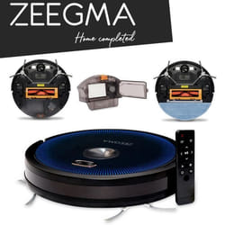 Aspirateur robot Zeegma Zonder Robo Vision - 7 modes de fonctionnement - Filtre HEPA - Lampe UV