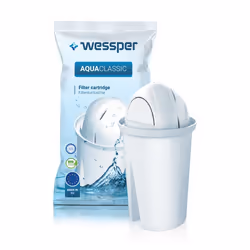 Wessper WES002, Filtre pompée à eau manuelle, 150 L, Blanc