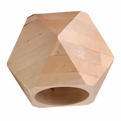 Applique murale - SOLLUX - Woody - Bois naturel - 1x G9 - 40W - Design contemporain