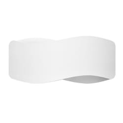 Applique murale - SOLLUX - Tila - Blanc - Acier - 30 cm - 40 W
