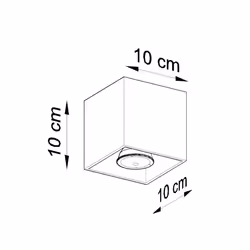 SOLLUX QUAD 1 éclairage de plafond GU10 LED - Vue supplémentaire 4