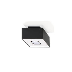 Plafonnier LED Spot Moderne Loft BOHO Design - SOLLUX - MONO 1 - Noir - GU10 - 40W