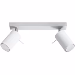 Type de lampe : plafonnier Couleur : blanc Matériau : acier Dimensions de l'abat-jour : 8/10 cm Dimensions du plafonnier : 30 ...