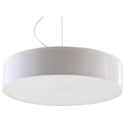 Suspension ARENA 45 E27 LED Moderne Loft BOHO Design Couloir - SOLLUX - Blanc - 3 ampoules - PVC