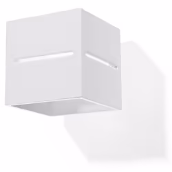 Applique Murale - LOBO - G9 - LED - Aluminium - Blanc - 40W