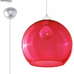 Lampe en verre en forme de boule BALL est une collection de lampes suspendues en forme de boules en verre qui vous raviront p ...