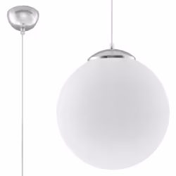 Lustre suspendu UGO Les amateurs de classique, de formes régulières et d'élégance subtile vont adorer le lustre suspendu UGO. ...