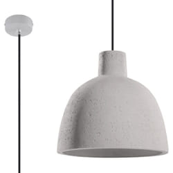 Sollux - Suspension Damaso béton 1xE27