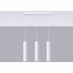 Garantie : Garantie fabricant de 5 ans Collection : Lagos Type de lampe : Suspension Couleur : Blanc Matériau : Acier Dimensi ...