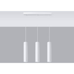 Sollux - Suspension lagos 3 blanc 3 x GU10 SL.0325