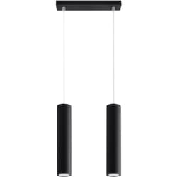 Sollux - Suspension Lagos acier 2xGU10