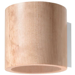 Sollux - Applique murale orbis 1xG9 bois naturel SL.0490 solllux
