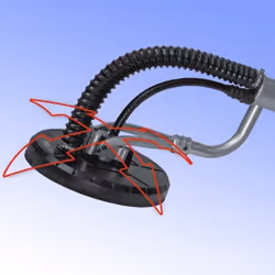 DEDRA DED7748 ponceuse portative Ponceuse pour cloisons sèches 2000 tr/min Noir, Bleu, Gris 710 W