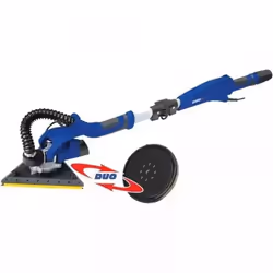DEDRA DED7758, Ponceuse pour cloisons sèches, Noir, Bleu, Blanc, Brossé, 600 tr/min, 1500 tr/min, Secteur