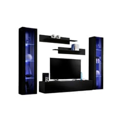 Meublorama AM-FLY-ZZ FY A2*4C/102KG Support TV et centre de divertissement 8 étagères