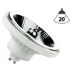 Spot led AR111 GU10 10 watts, blanc neutre 4000K 20° 850lm