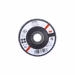 Roue à lamelles 3M TM 566A. Présentation du 3M TM 566A, cette roue à rabat fournit un système polyvalent à un disque qui est ...
