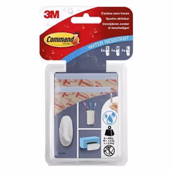 3M W17200, Blanc, Mural, Crochet de suspension, 16 pièce(s)