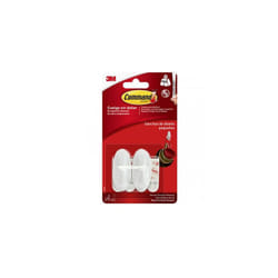 EDM - Blister 2 petits cintres 4 bandes 450gr 17082 command 3m