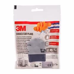 3M 1271C1 bouchon d'oreille anti-bruit Bouchons d'oreilles réutilisables Orange 2 pièce(s) - Vue supplémentaire 5