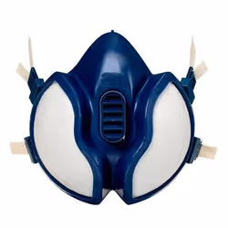 3M 4251PRO1, Masque respiratoire mi-visage, Respirateur à canalisation d'air, Gas &amp; oil, Maintenance industrielle, Bleu,  ...