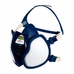 3M 4279 Masque respiratoire mi-visage Respirateur à canalisation d'air - Vue supplémentaire 5