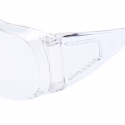 3M VISCC1 verre à la mode Unisexe Rectangle Cerclé Transparent