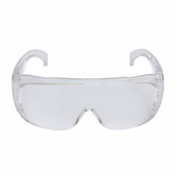 3M VISCC1 verre à la mode Unisexe Rectangle Cerclé Transparent