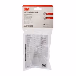 3M VISCC1 verre à la mode Unisexe Rectangle Cerclé Transparent - Vue supplémentaire 4
