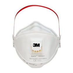 3M 9332PRO5 masque respiratoire réutilisable FFP3 Masque respiratoire mi-visage Respirateur purificateur d'air