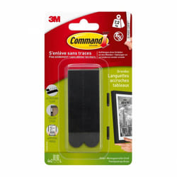 Command - Lot de 8 languettes adhésives Tableaux noir