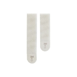 Lot de 24 languettes adhésives 8m + 16l Command blanc