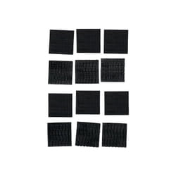 Scotch - 12 Pastilles agrippantes adhésives noir L.2.5 x l.25 mm
