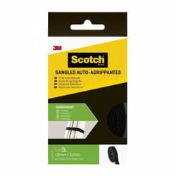 Scotch - 1 Scratch noir L.365 x l.19 mm