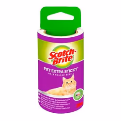 3M Recharge pour brosse extra collante Scotch-Brite pour poils d'animaux