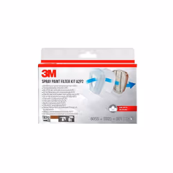 Pour vos travaux de peinture. Kit de remplacement des 2 filtres à baïonnette pour tous les demi-masques 3M (sauf les référenc ...