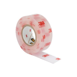 SCOTCH Double face transparent 1,5m x 19mm Fix 3M blanc