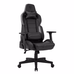 SENSE7 Sentinel Siège de jeu sur PC Chaise avec assise rembourrée Noir, Gris