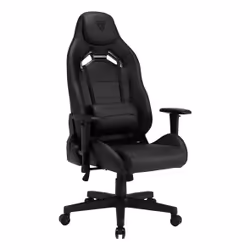 SENSE7 Vanguard Siège de jeu sur PC Chaise avec assise rembourrée Noir